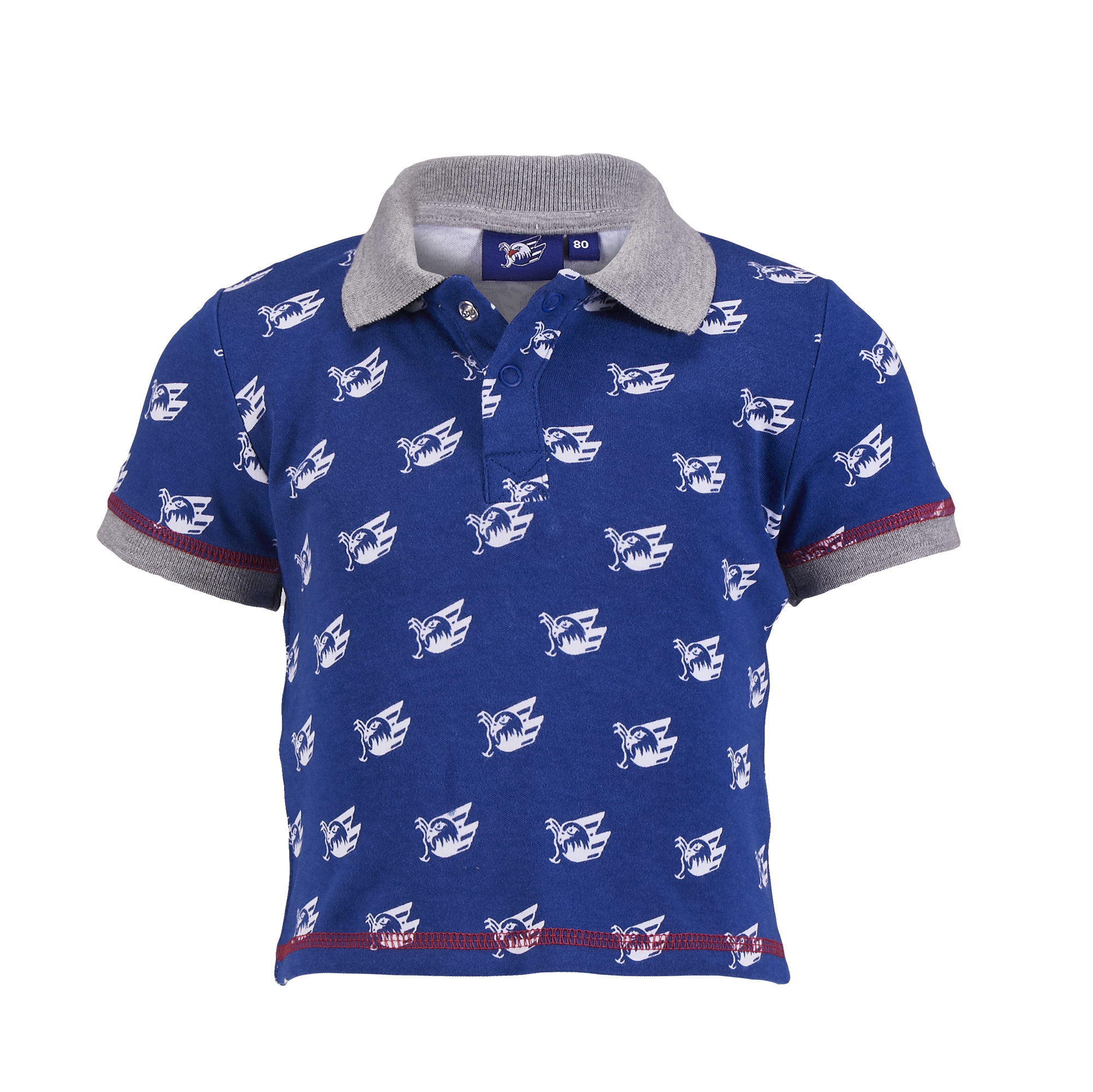 Baby Poloshirt Adler all-over, 68 Baby Poloshirt Adler all-over, 68
