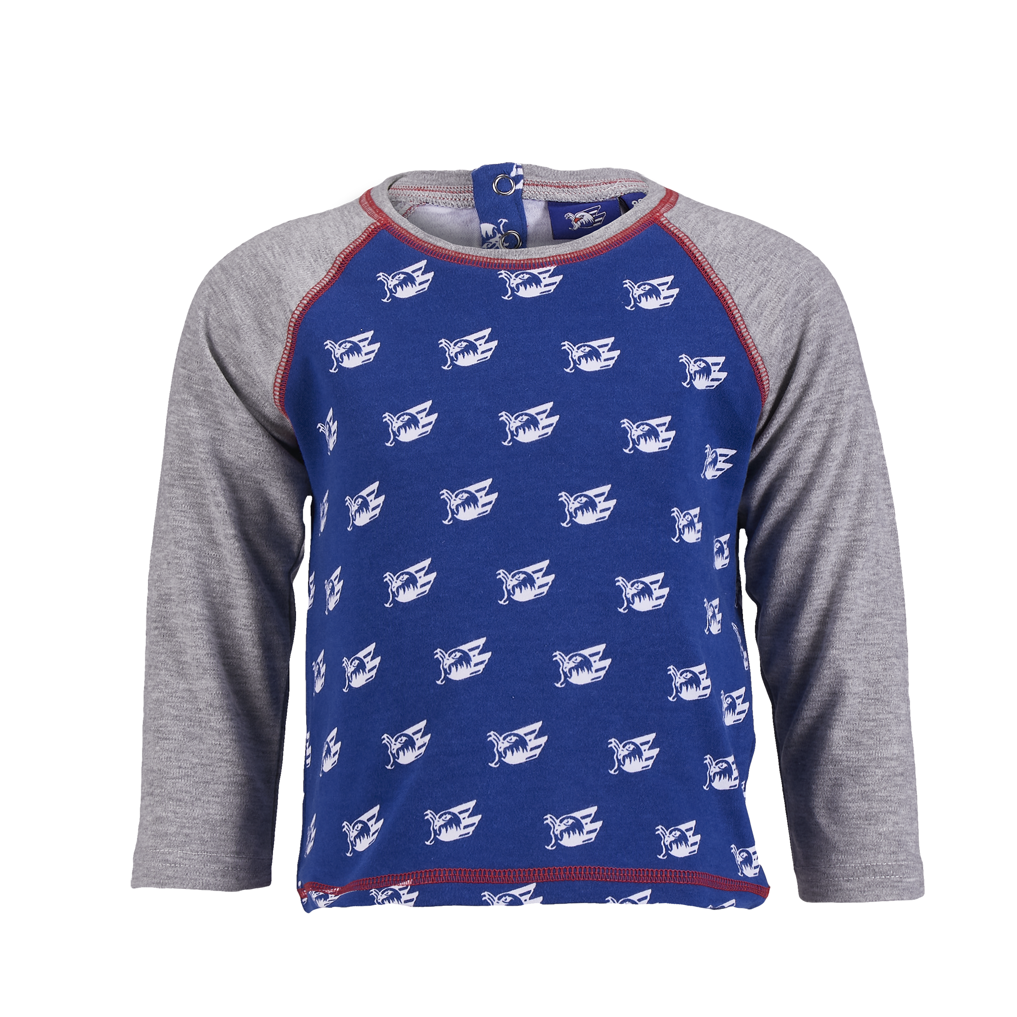 Baby Langarmshirt Adler all-over, 62 Baby Langarmshirt Adler all-over, 62