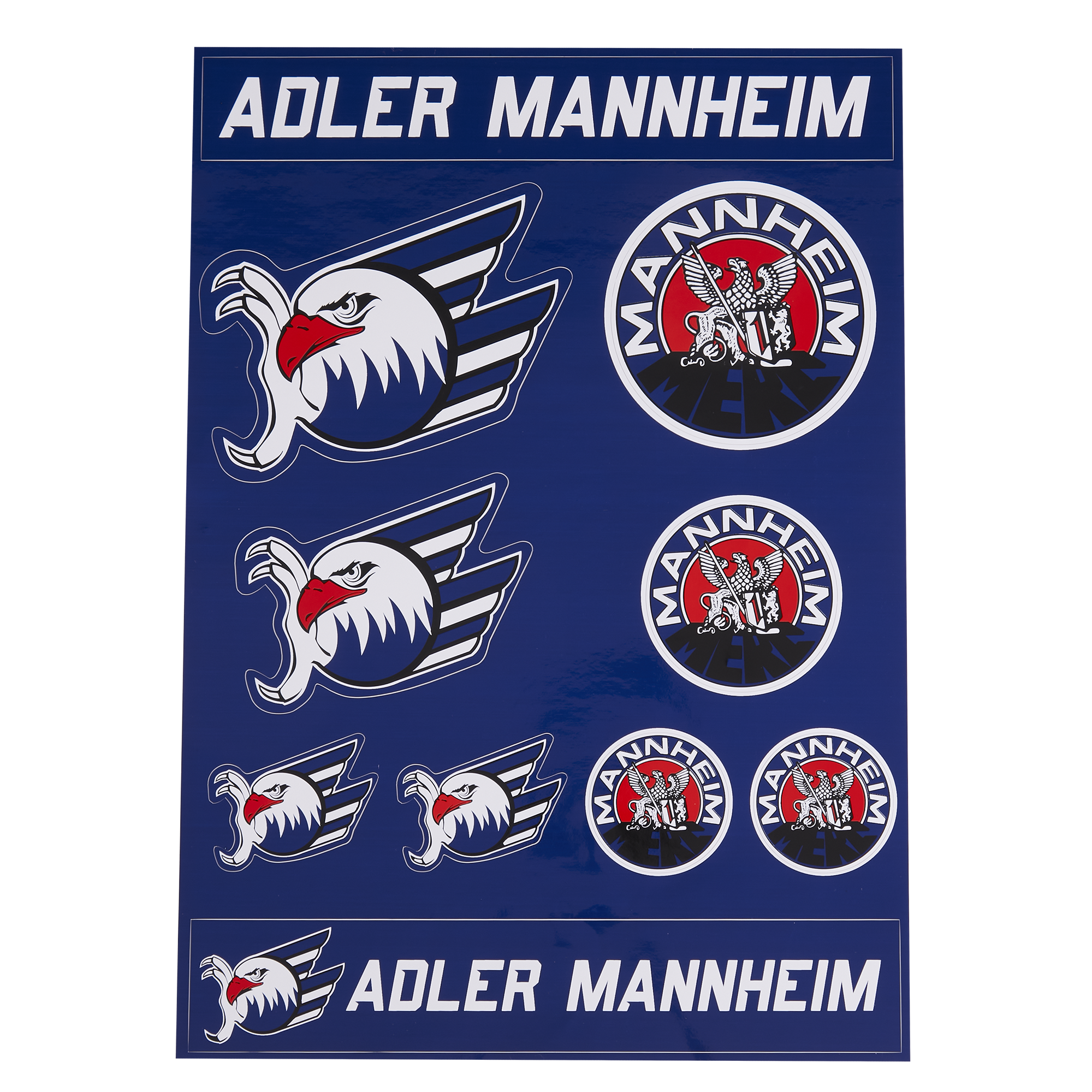 Aufkleber Set Adler Mannheim Aufkleber Set Adler Mannheim