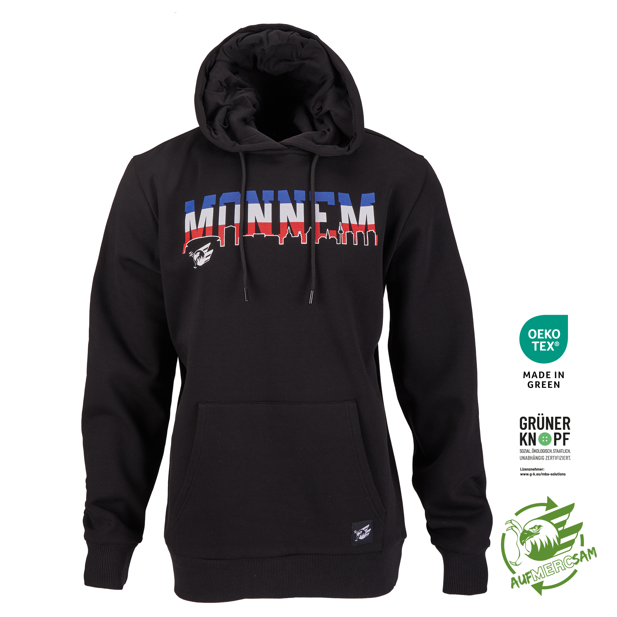 Hoodie Monnem Skyline 23, 3XL Hoodie Monnem Skyline 23, 3XL