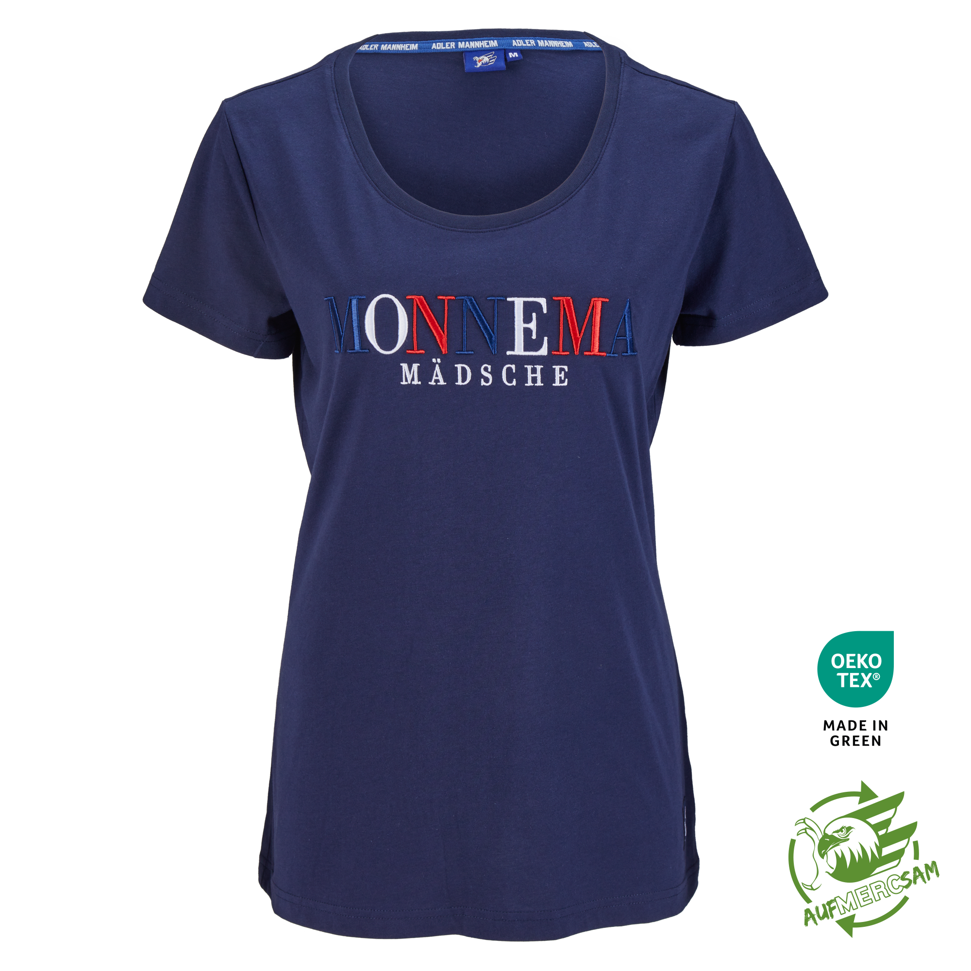 T-Shirt Frauen Monnema Mädsche 24, M T-Shirt Frauen Monnema Mädsche 24, M