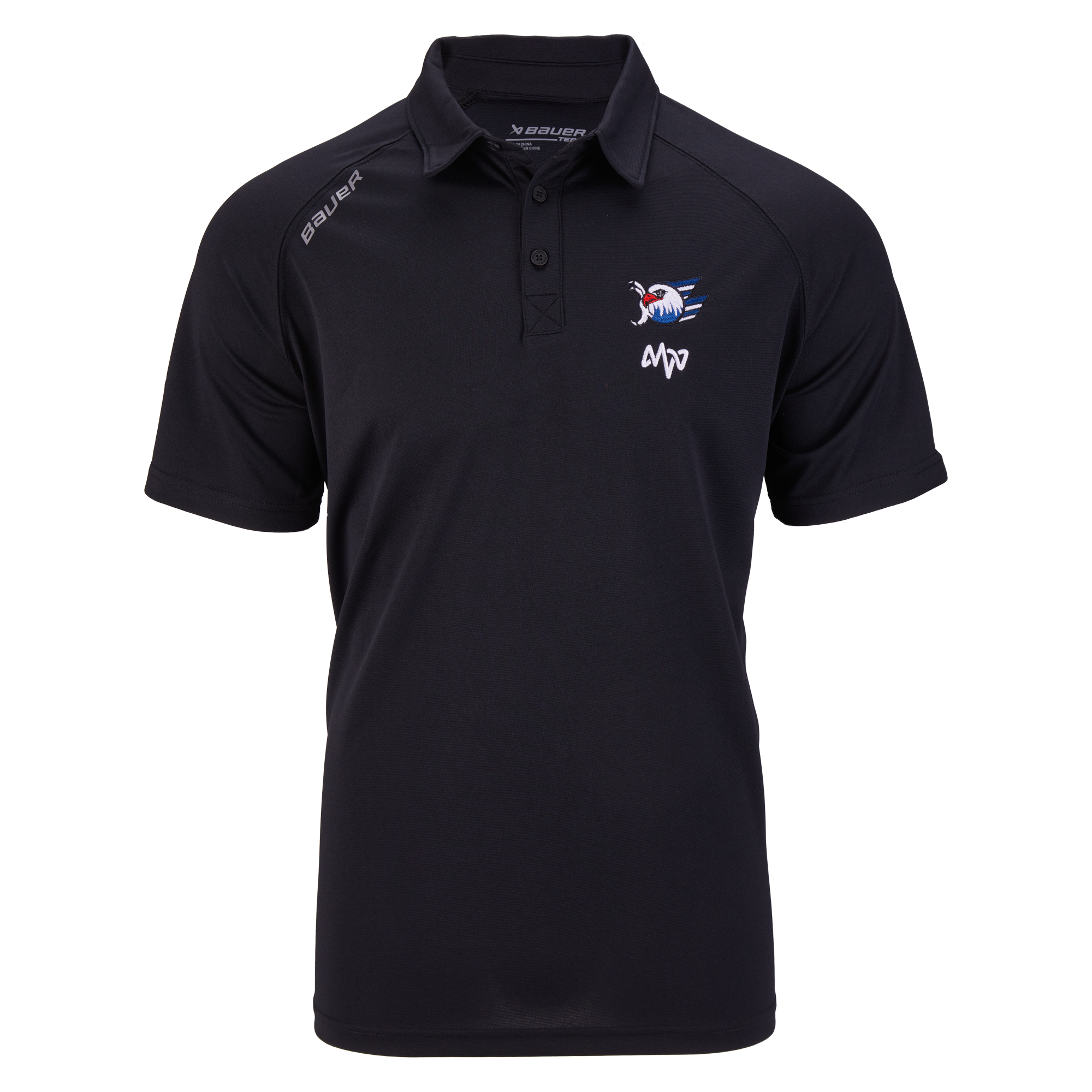 Bauer Polo Shirt Schwarz 25, S Bauer Polo Shirt Schwarz 25, S
