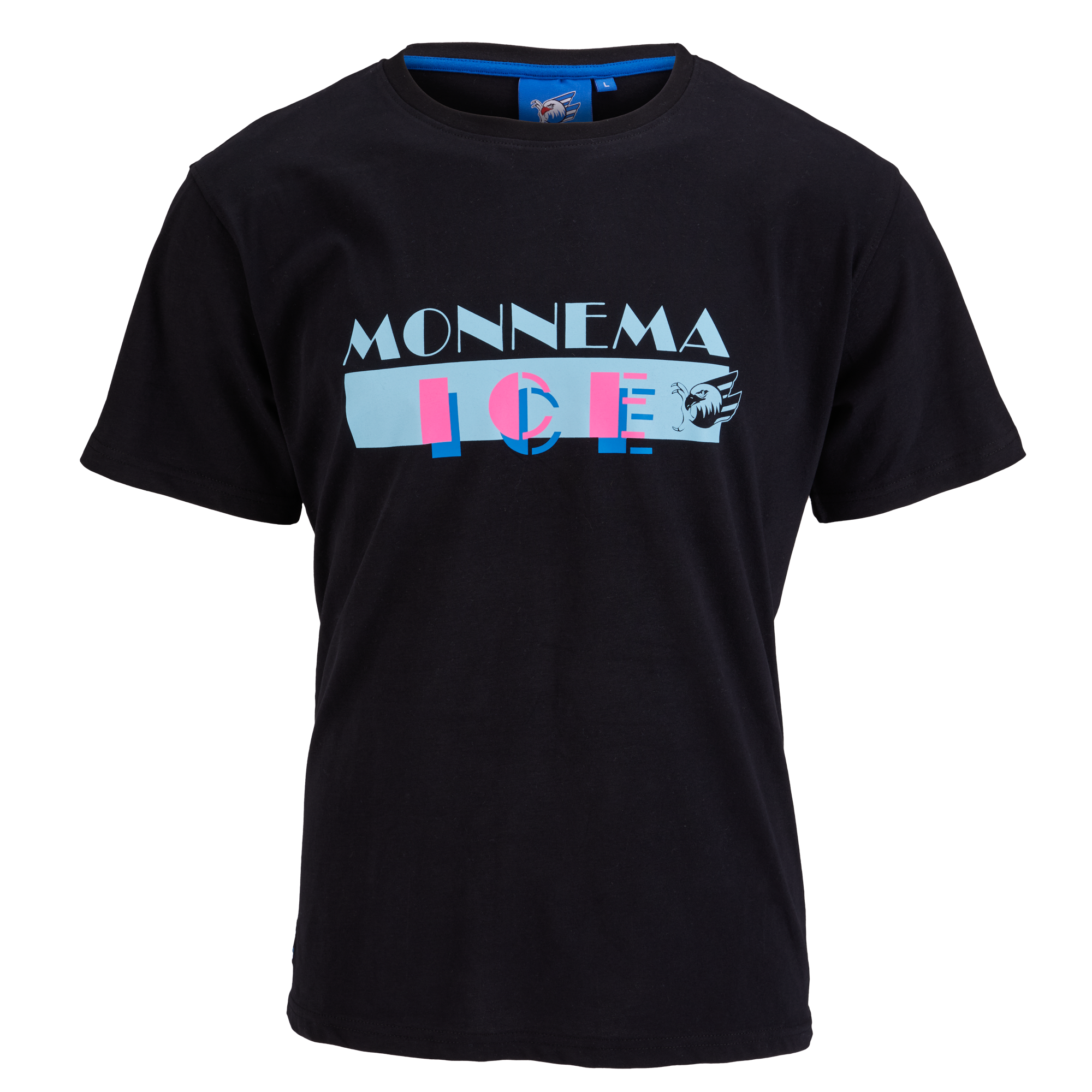 T-Shirt Schwarz Monnema Ice 25, S T-Shirt Schwarz Monnema Ice 25, S
