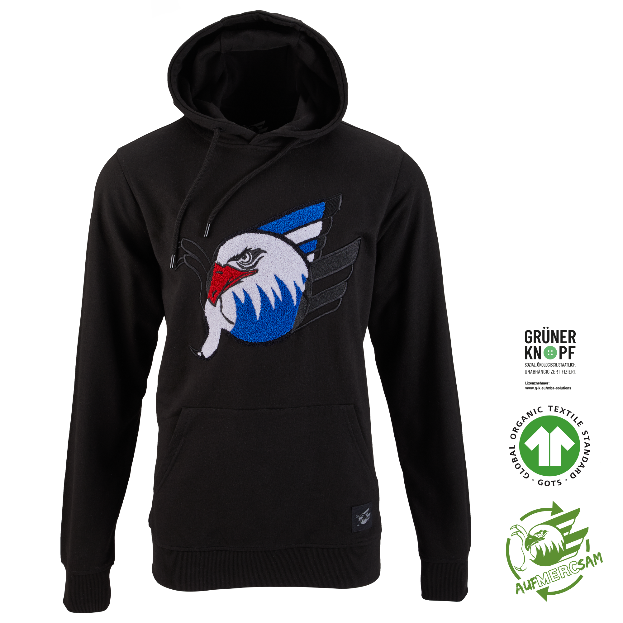 Hoodie Logo Diagonal 25, S Hoodie Logo Diagonal 25, S