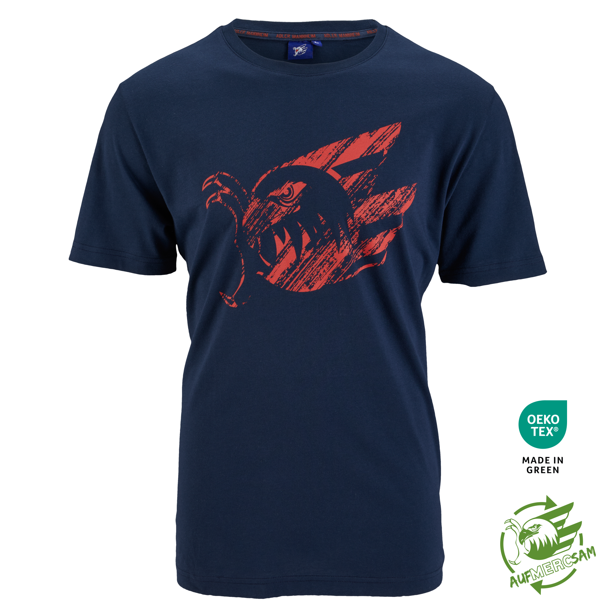 T-Shirt Grunge Rot 25, S T-Shirt Grunge Rot 25, S