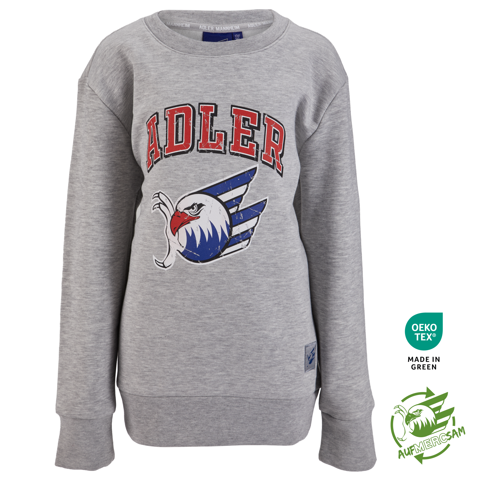 Kids Sweater Schrift Logo 25, 110/116 Kids Sweater Schrift Logo 25, 110/116