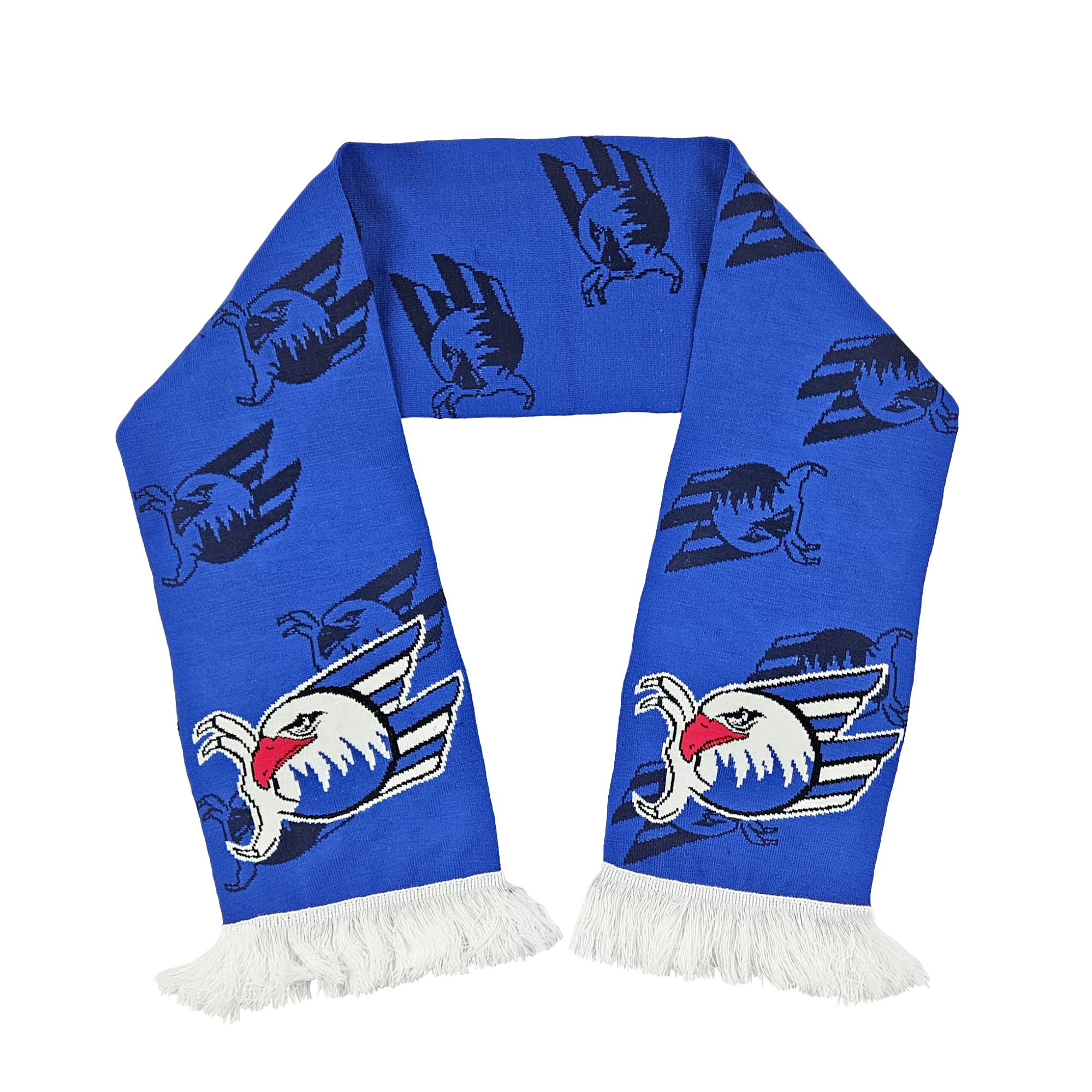 Schal all over blau Schal all over blau