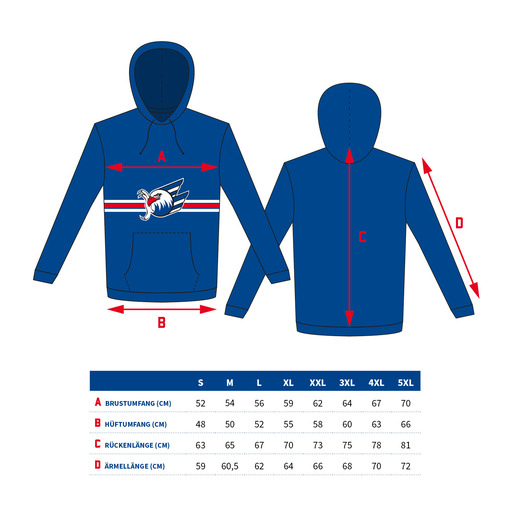 Hoodie Adler Logo 23, S Hoodie Adler Logo 23, S