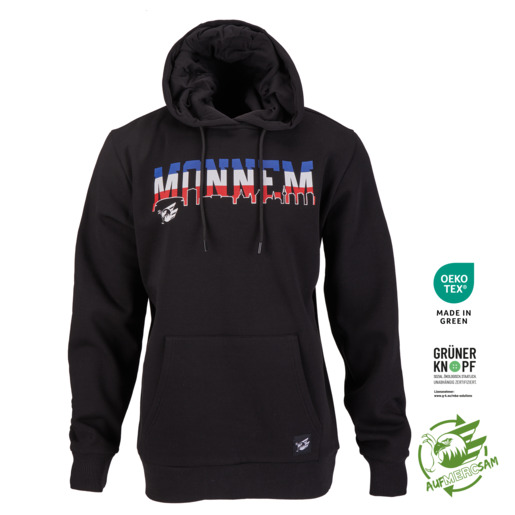 Hoodie Monnem Skyline 23, S Hoodie Monnem Skyline 23, S