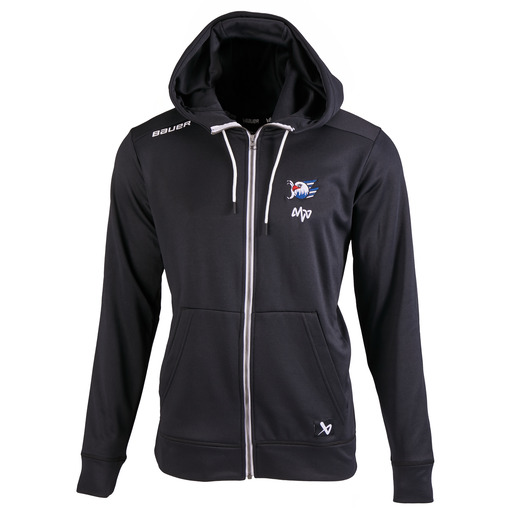 Bauer Zip-Hoodie Schwarz 25, S Bauer Zip-Hoodie Schwarz 25, S