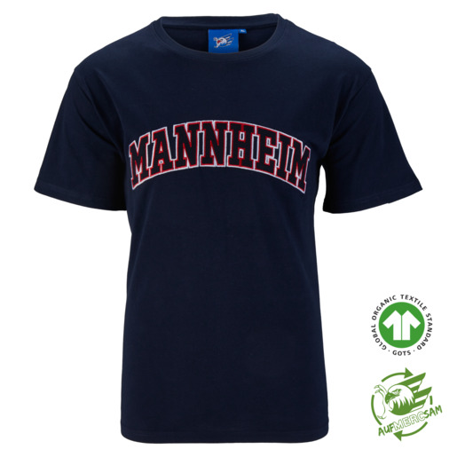T-Shirt Mannheim Schrift 24, S T-Shirt Mannheim Schrift 24, S