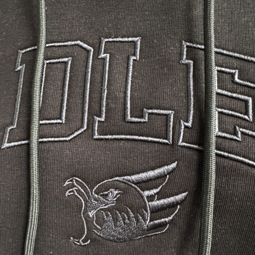 Black Hoodie Frauen Adler 24, S Black Hoodie Frauen Adler 24, S