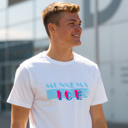 T-Shirt Weiß Monnema Ice 25, S T-Shirt Weiß Monnema Ice 25, S