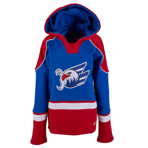 Kids Eishockeyhoodie BWR 25, 134/140 Kids Eishockeyhoodie BWR 25, 134/140