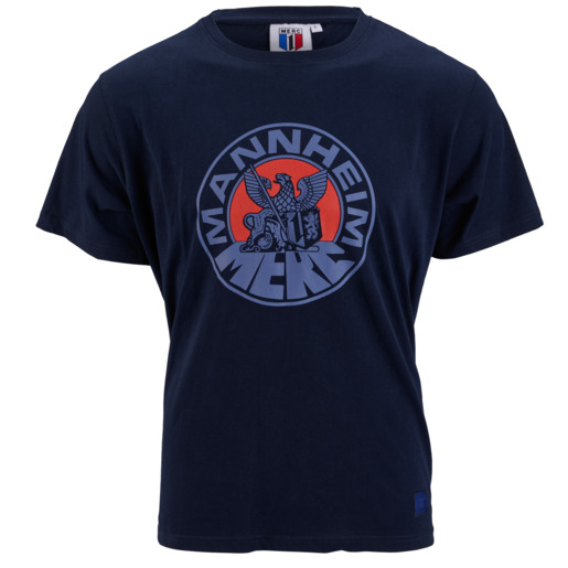 T-Shirt MERC Logo Navy 25, S T-Shirt MERC Logo Navy 25, S