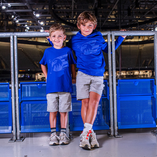 Kids Hoodie 3D Royal 25, 110/116 Kids Hoodie 3D Royal 25, 110/116