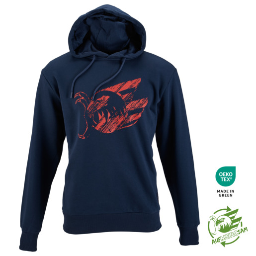 Hoodie Grunge Rot 25, S Hoodie Grunge Rot 25, S