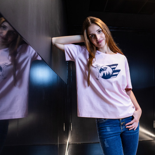 Frauen T-Shirt Pink 25, S Frauen T-Shirt Pink 25, S