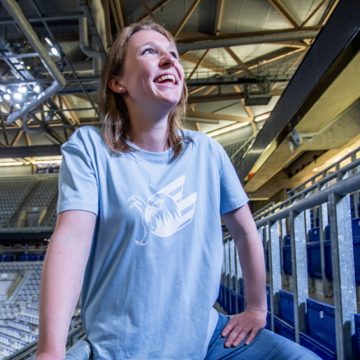 Frauen T-Shirt Eisblau 25, M Frauen T-Shirt Eisblau 25, M