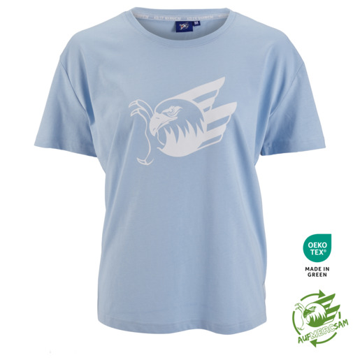 Frauen T-Shirt Eisblau 25, M Frauen T-Shirt Eisblau 25, M