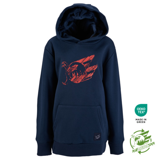 Kids Hoodie Grunge Rot 25, 122/128 Kids Hoodie Grunge Rot 25, 122/128