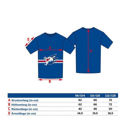 T-Shirt Kids Adler Comic 24, 110/116 T-Shirt Kids Adler Comic 24, 110/116