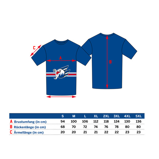 T-Shirt Mannheim Schrift 24, S T-Shirt Mannheim Schrift 24, S